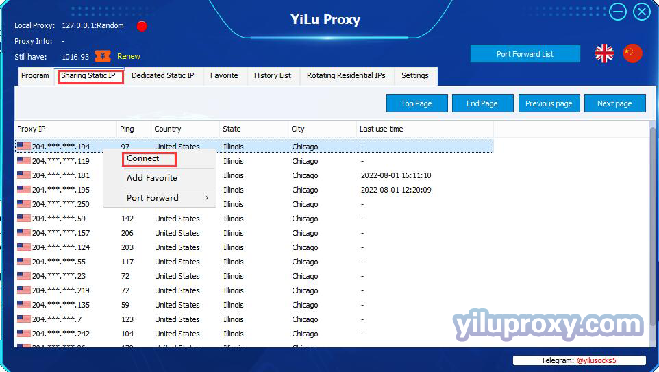 Static Proxy IP Introduction